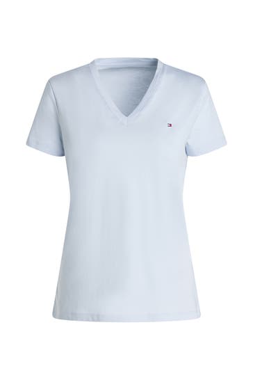 TOMMY HILFIGER T-Shirt hellblau