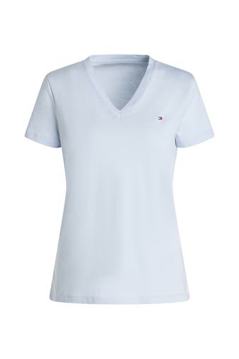 TOMMY HILFIGER T-Shirt hellblau