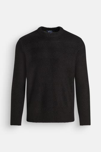 BEN SHERMAN Strickpullover schwarz