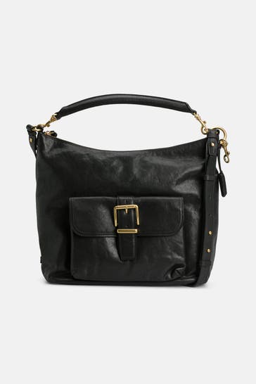 MARC O'POLO Schultertasche schwarz