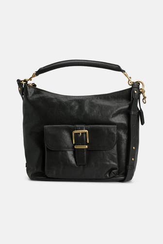 MARC O'POLO Schultertasche schwarz