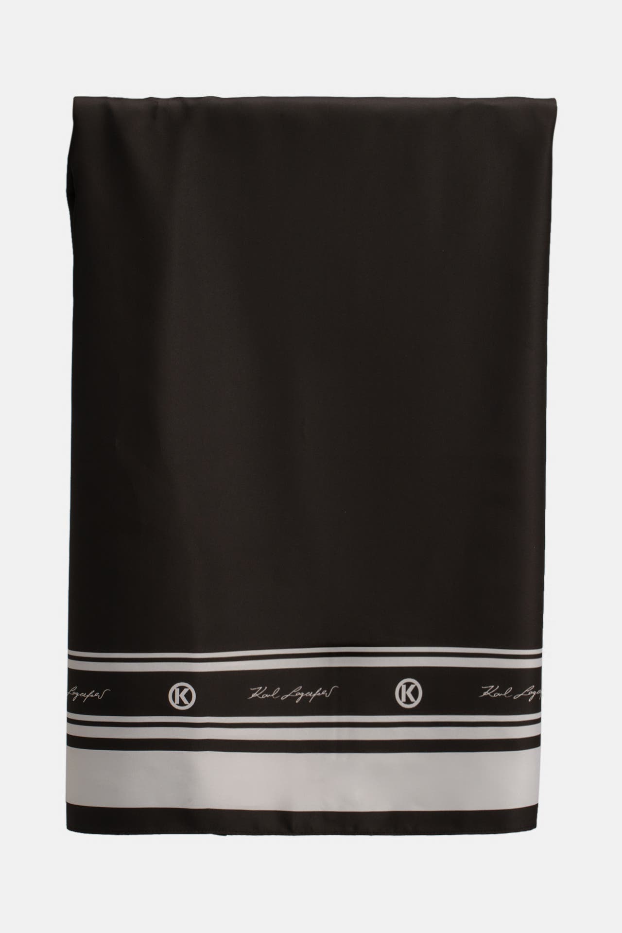 KARL LAGERFELD Tuch schwarz, Bild 1