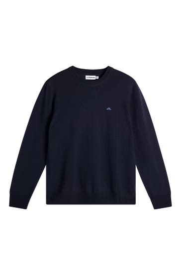 J.LINDEBERG Strickpullover 'Keane' dunkelblau