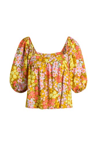 BILLABONG Carmenbluse 'Beach Daze' floral
