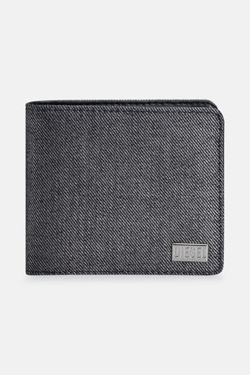 DIESEL Geldbörse silber