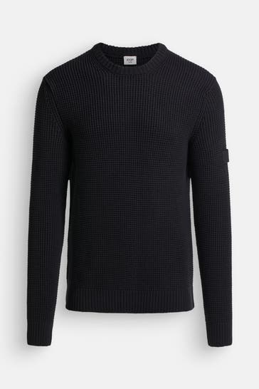 JOOP! JEANS Strickpullover 'Harono' schwarz
