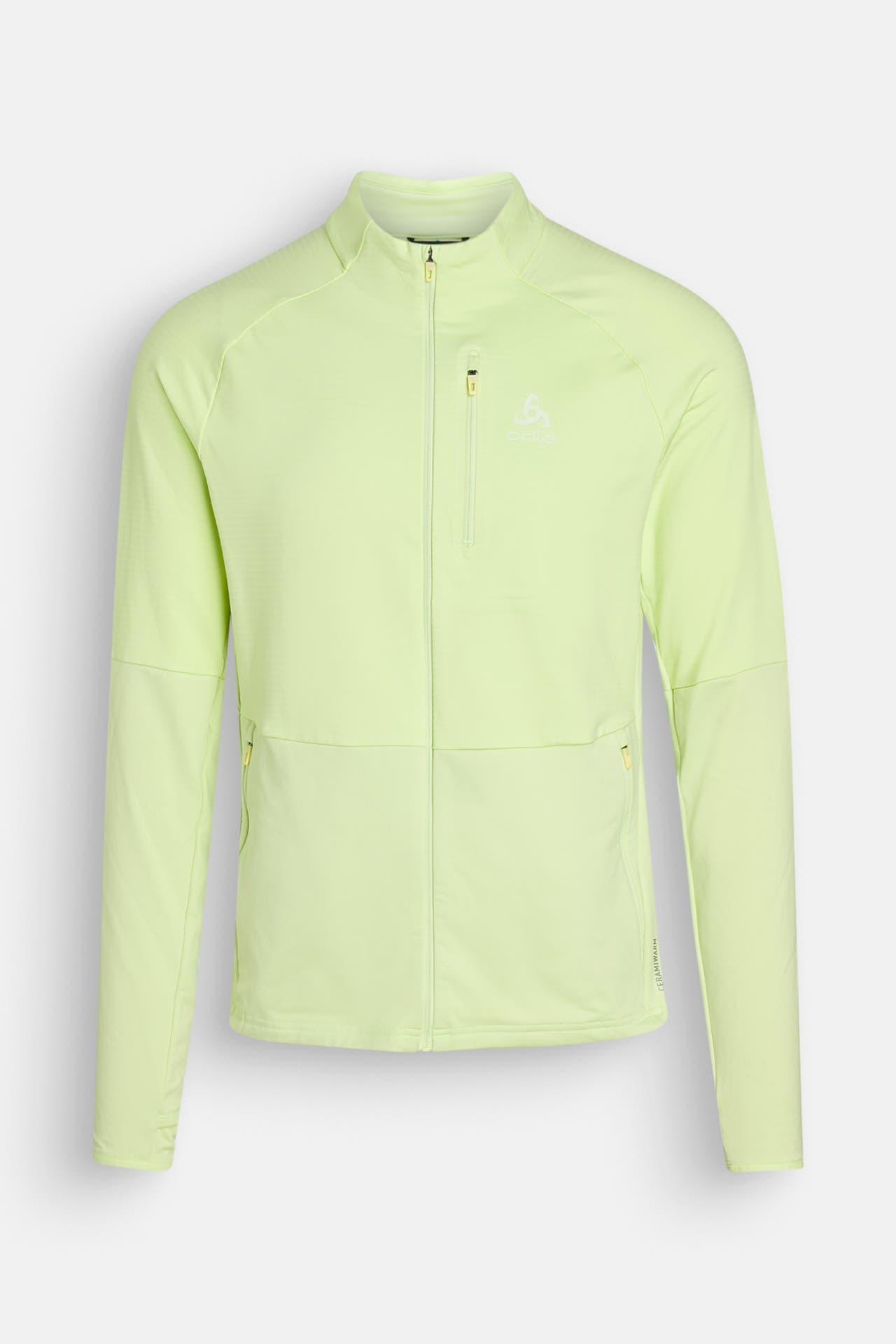ODLO Fleecejacke 'Decent CW 200' neongrün, Bild 1