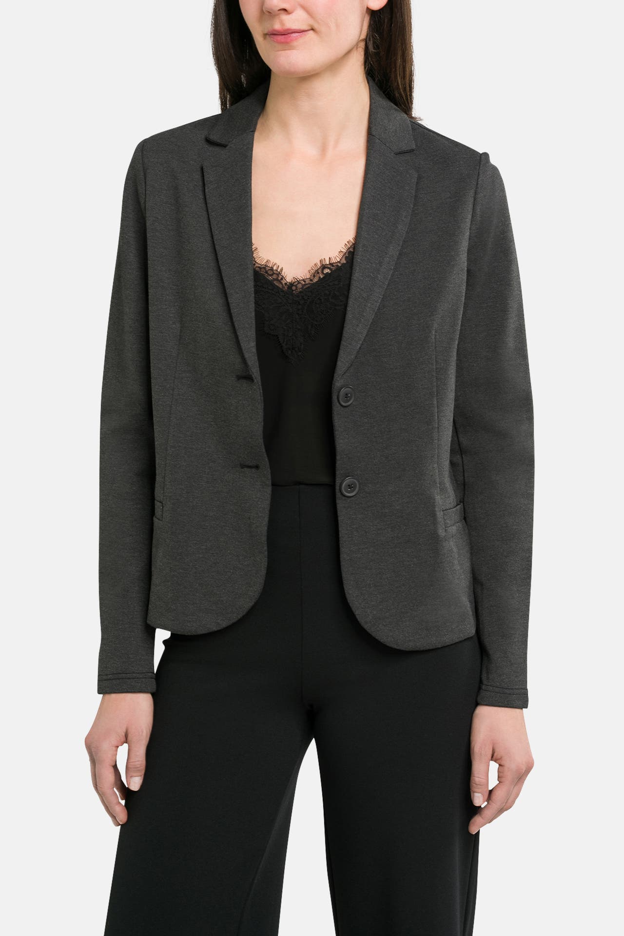 s.Oliver BLACK LABEL Blazer Langarm Regular Fit, Colore: Arancione, 50 Donna