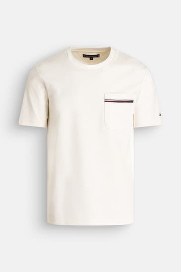 TOMMY HILFIGER T-Shirt creme