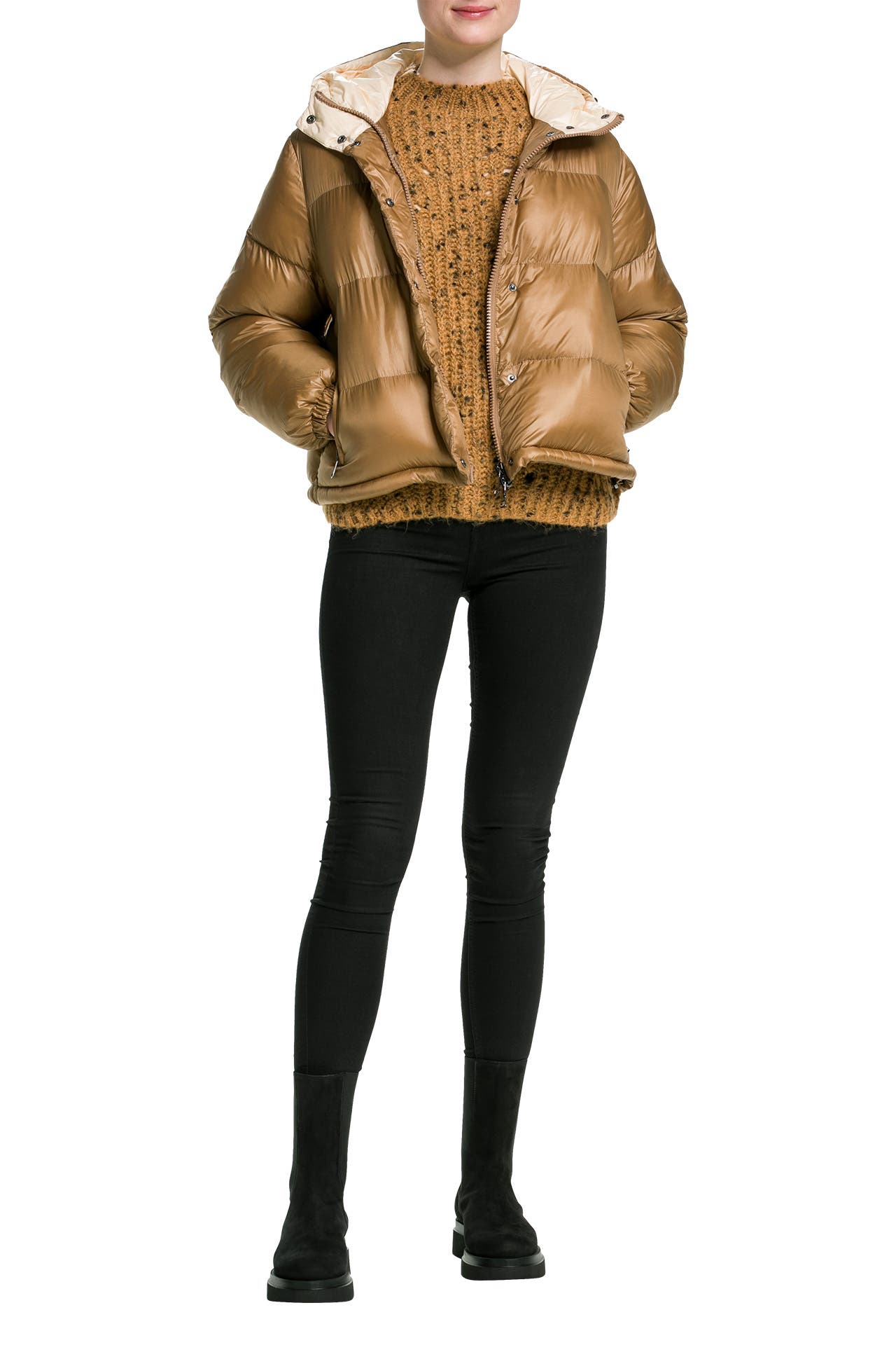 NO. 1 COMO Steppjacke camel, Bild 1