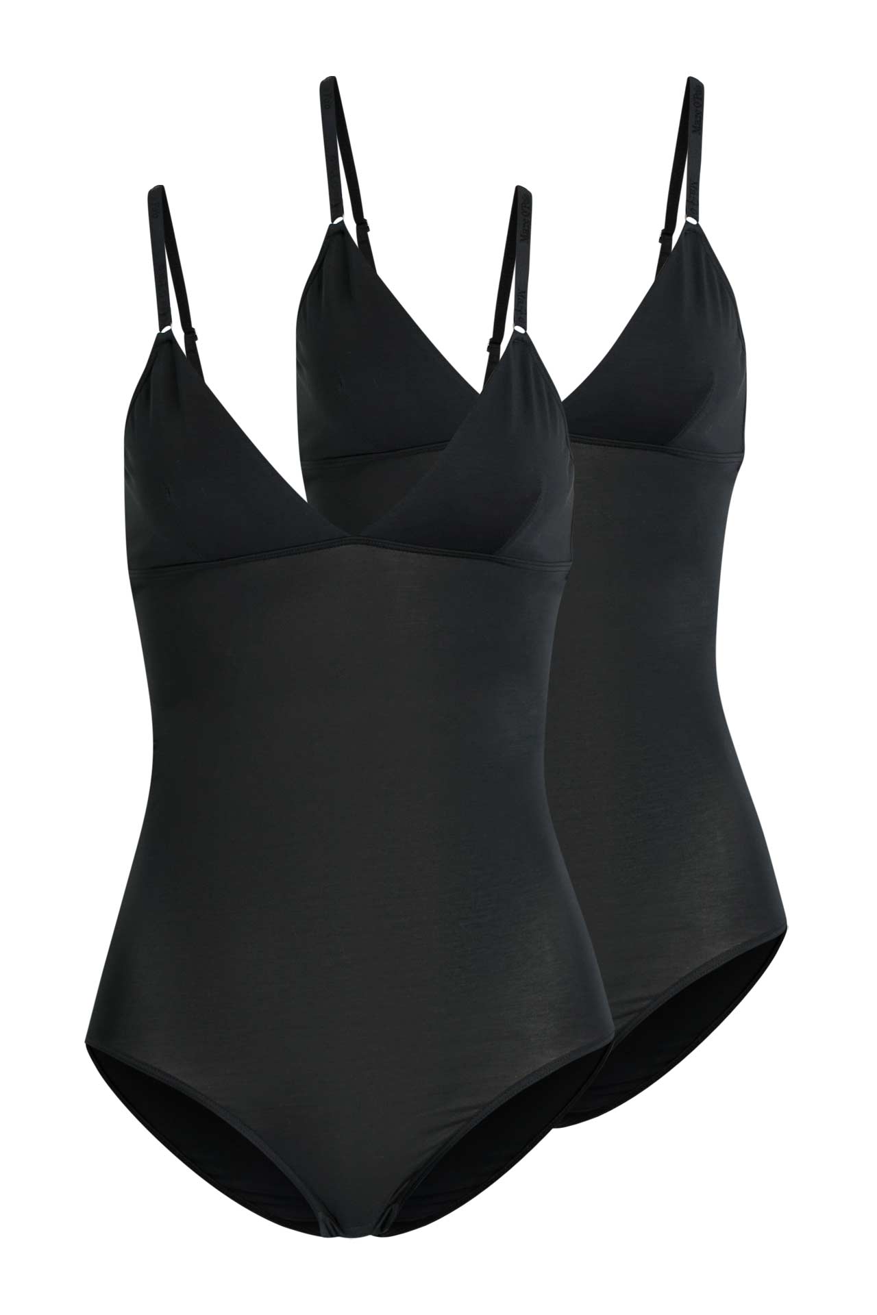 MARC O'POLO 2er-Pack Bodies schwarz, Bild 1