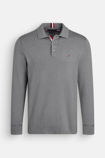TOMMY HILFIGER Strickpullover grau