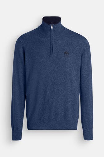 NORTH SAILS Wollmix-Troyer azurblau