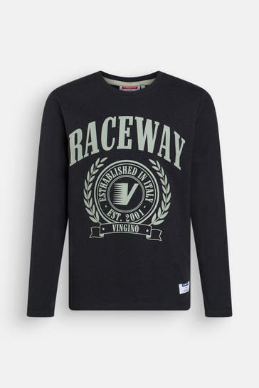 VINGINO Langarmshirt schwarz