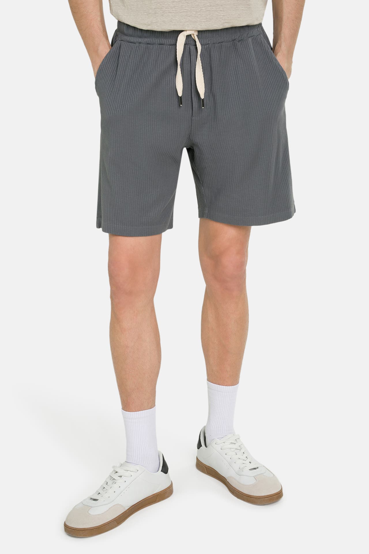 DANIELE FIESOLI Shorts graublau, Bild 1