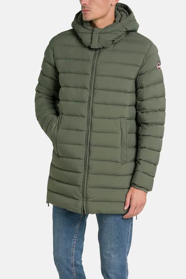 COLMAR Daunenmantel oliv