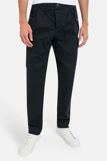 REPLAY Cargohose schwarzblau