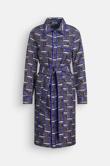 BURBERRY Seidenkleid gemustert