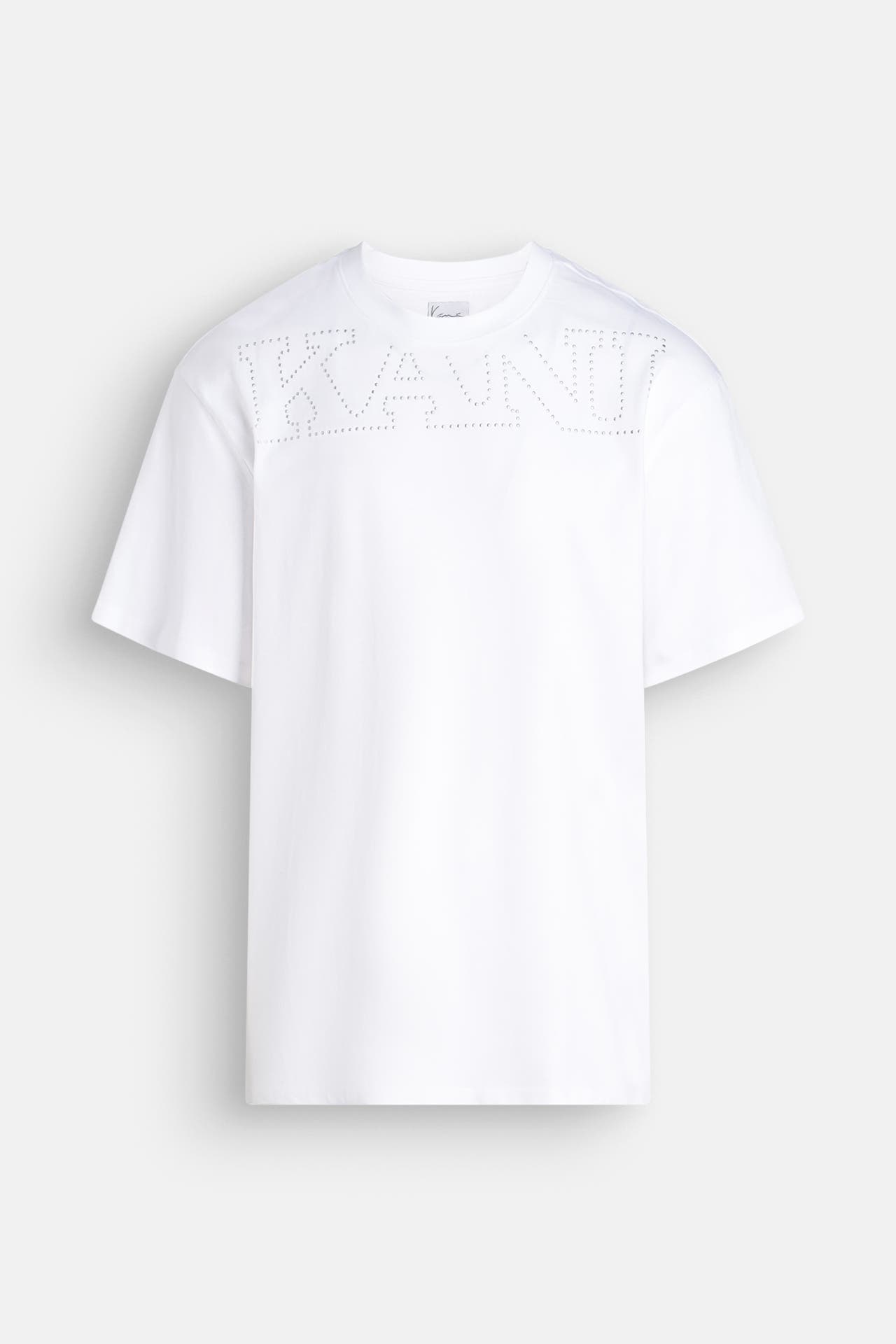 KARL KANI T-Shirt 'Studded Retro' weiß, Bild 1