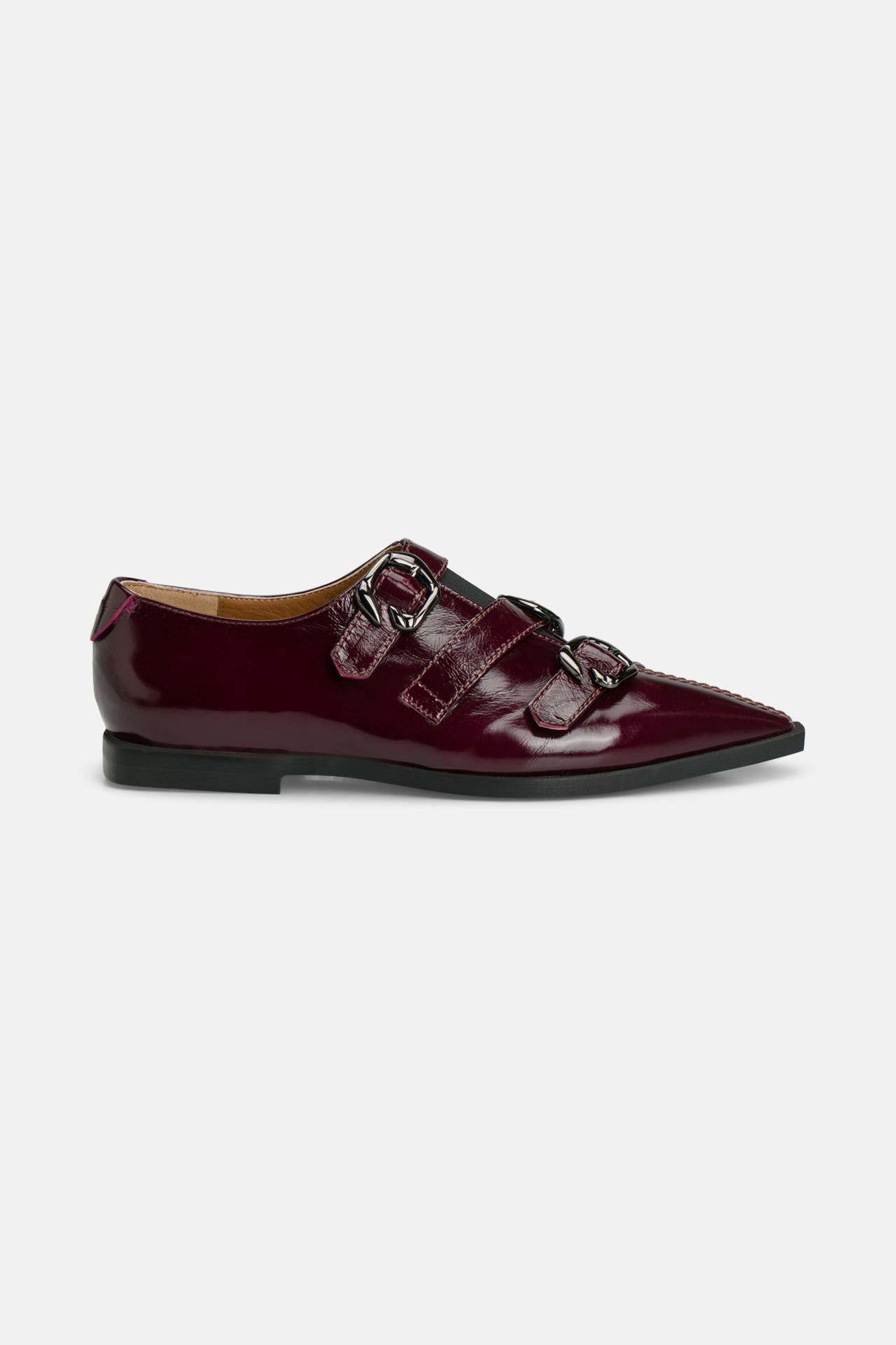 DONNA CAROLINA Slipper 'Kessy' burgunder, Bild 1
