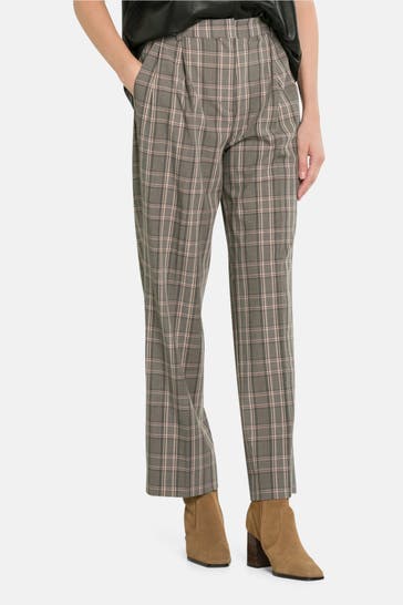 TOMMY HILFIGER Stoffhose kariert