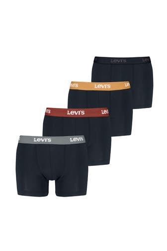 LEVI'S® 4er-Pack Boxer Trunks mehrfarbig