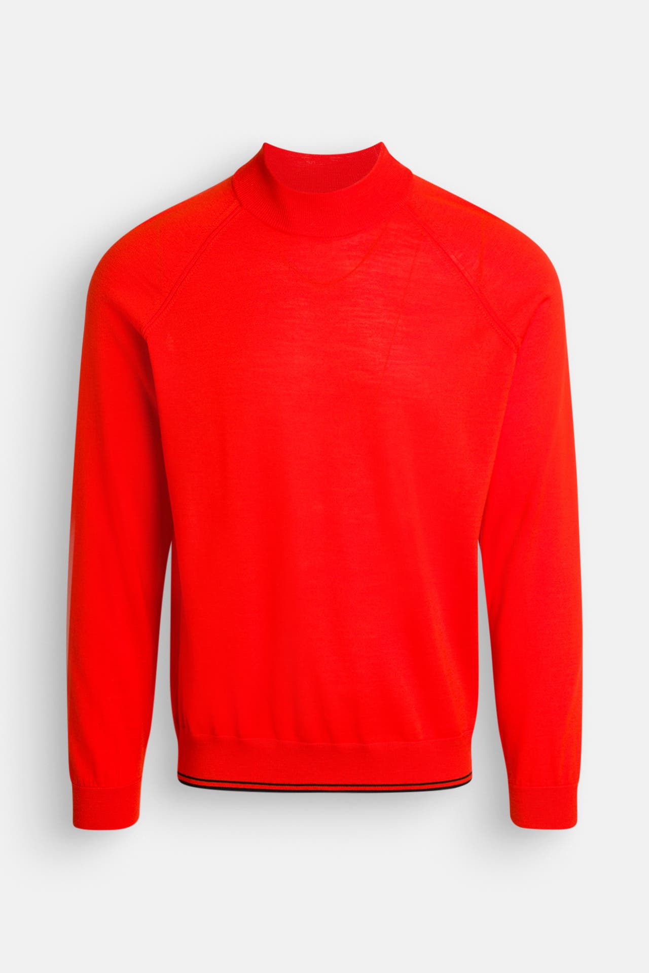 BOSS Wollstrickpullover 'Perfino' orangerot, Bild 1