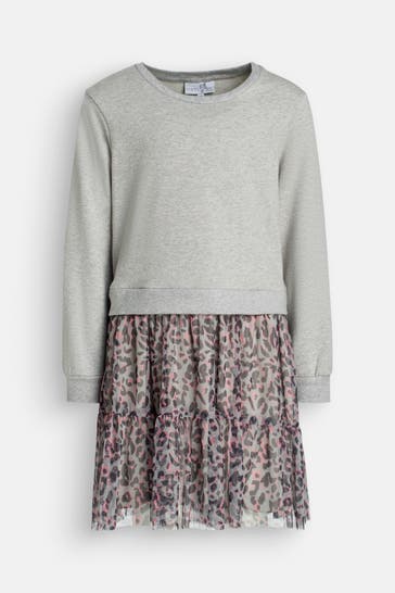 HAPPY GIRLS Sweatkleid gemustert