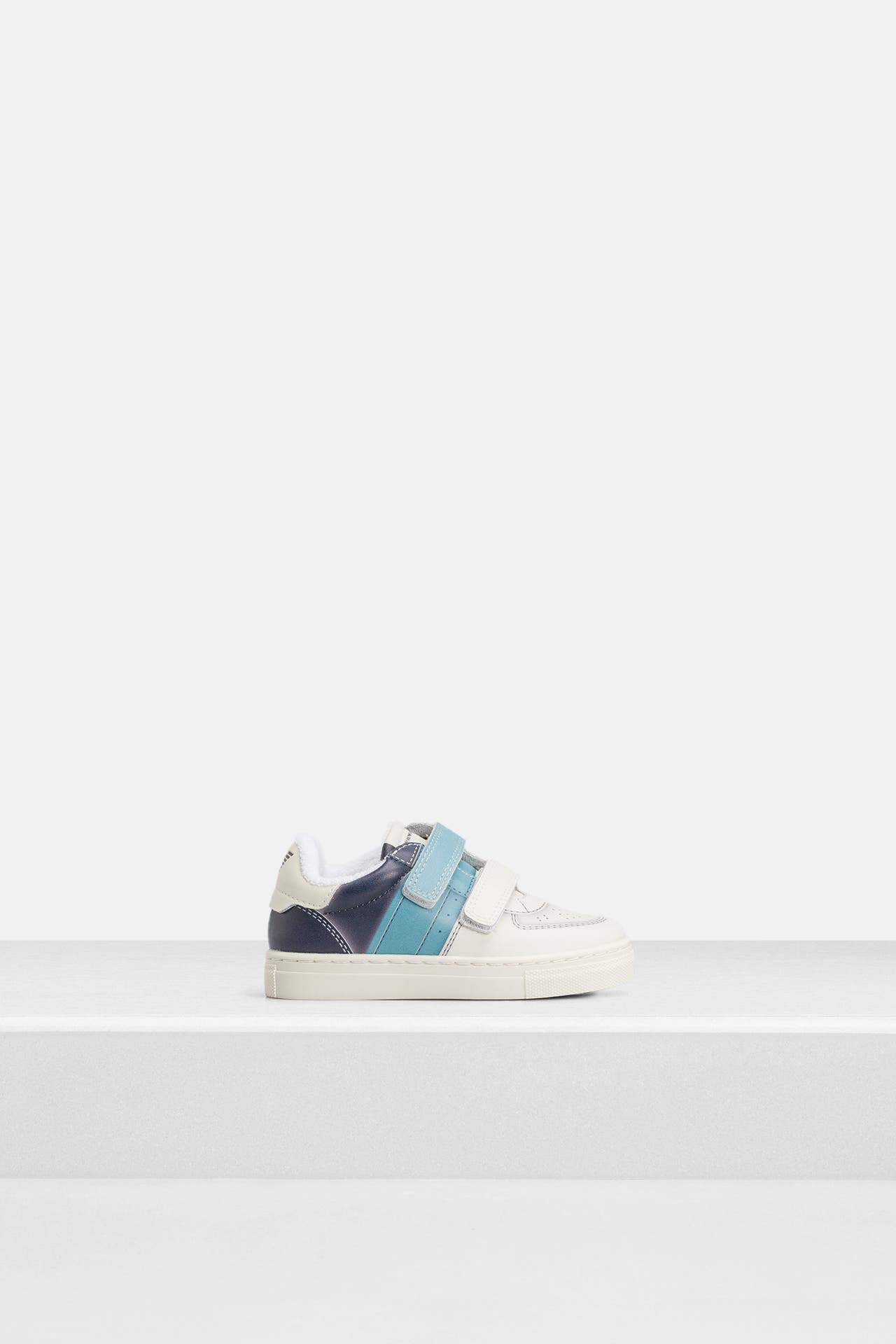 EMPORIO ARMANI Leder-Sneaker mehrfarbig, Bild 1