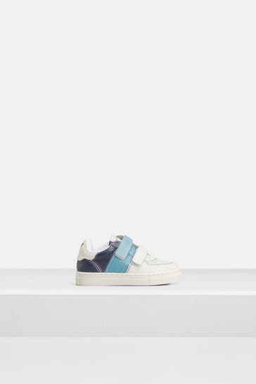 EMPORIO ARMANI Leder-Sneaker mehrfarbig