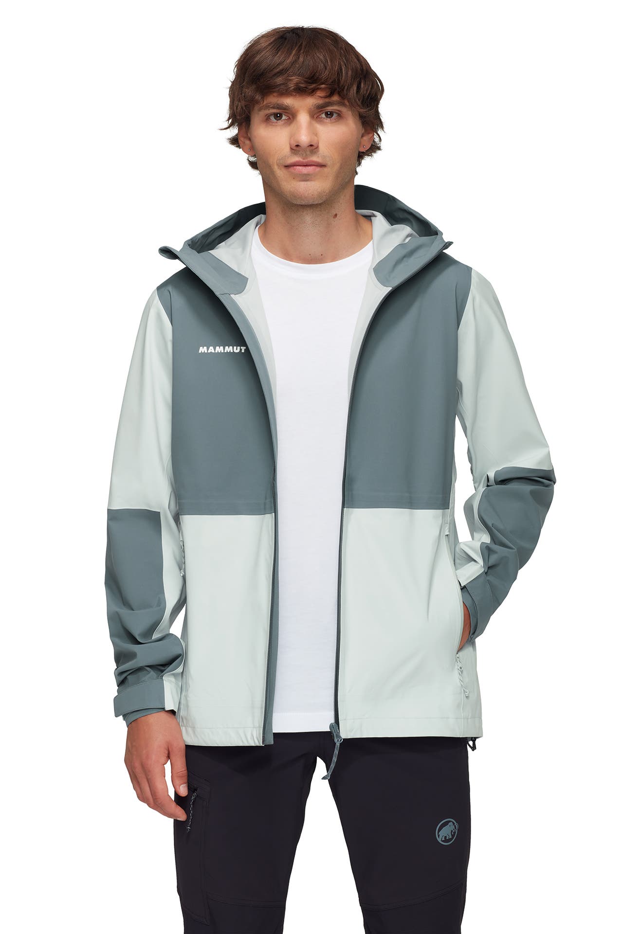 MAMMUT Hardshell-Jacke 'Linard Guide' zweifarbig, Bild 1