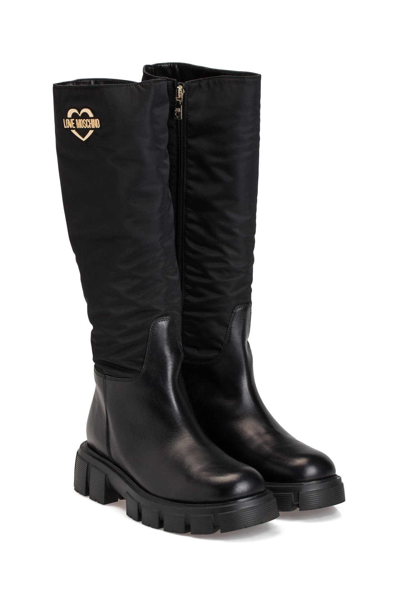 stiefel love moschino