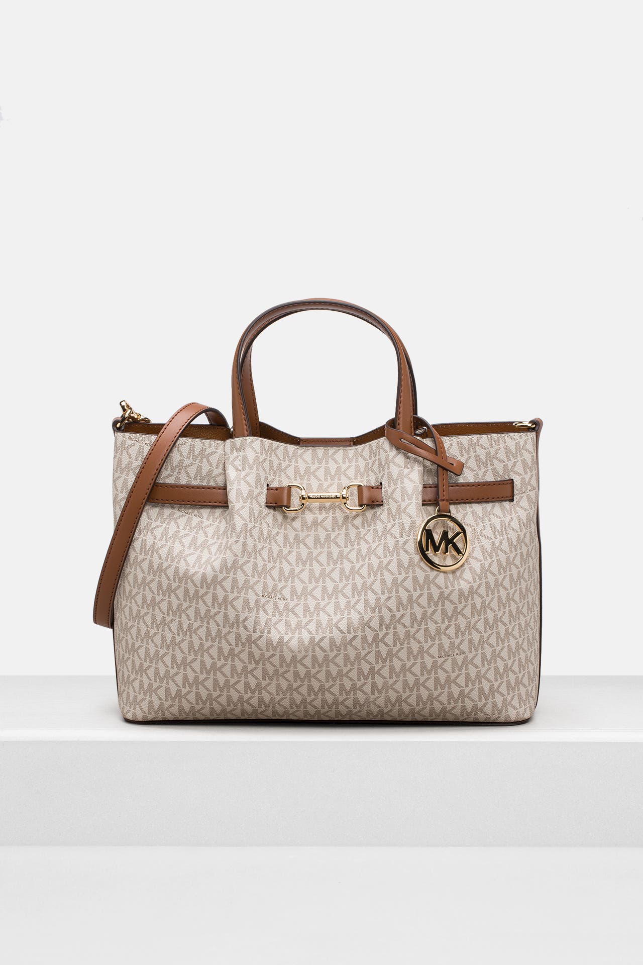 MICHAEL MICHAEL KORS Handtasche 'Carson' beige gemustert, Bild 1