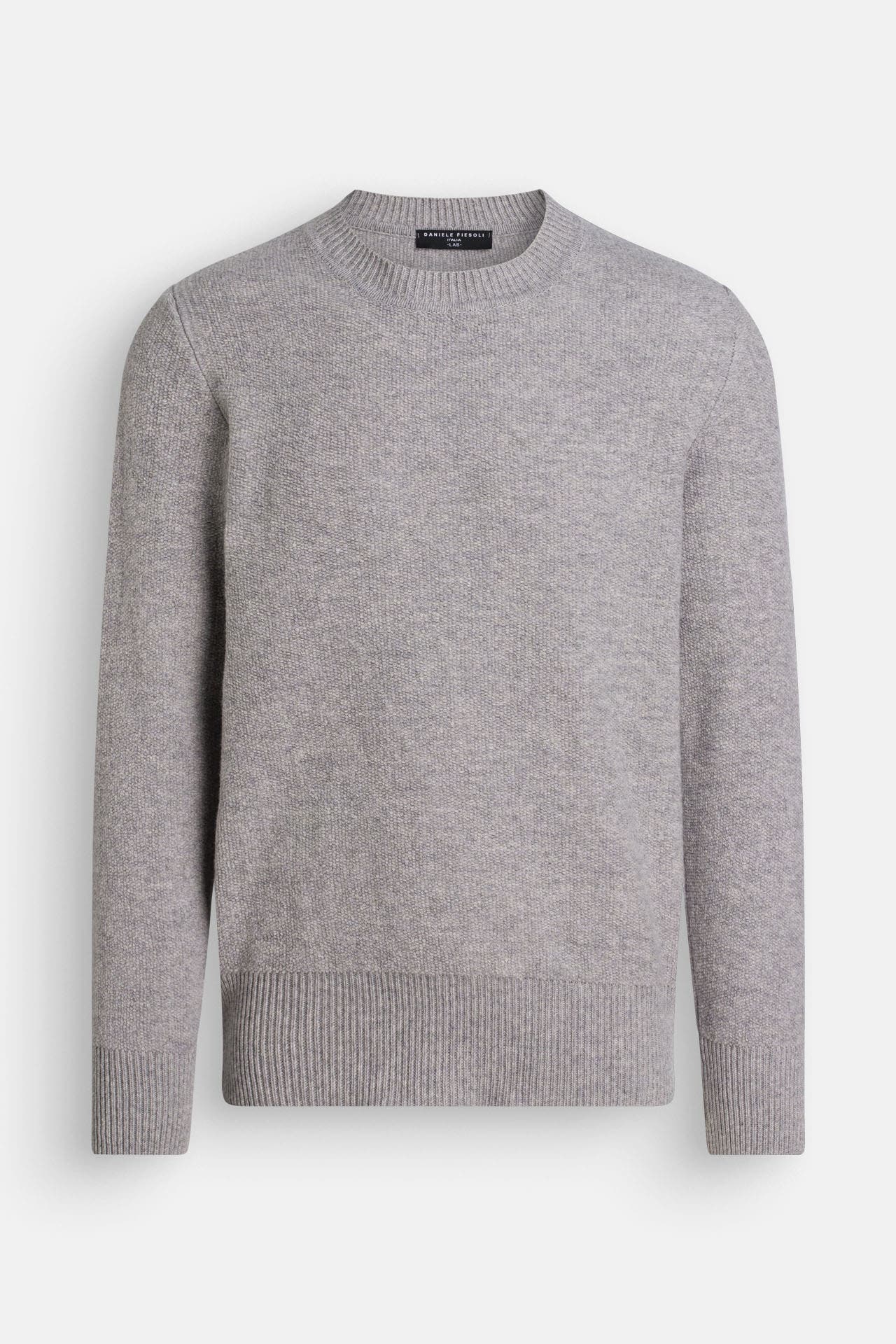 DANIELE FIESOLI Wollpullover grau, Bild 1