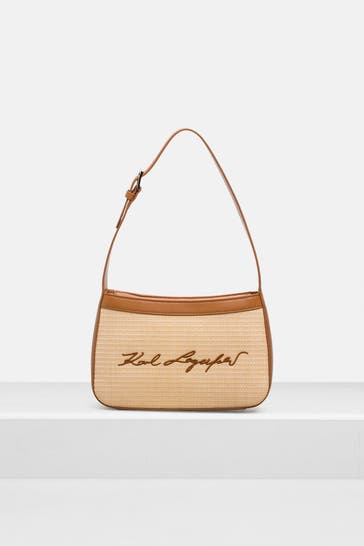 KARL LAGERFELD Schultertasche 'summer' zweifarbig