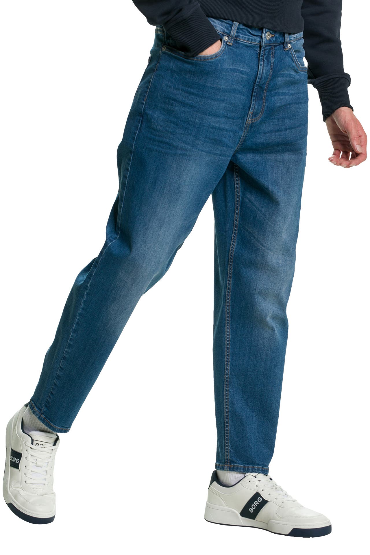 !SOLID Jeans tapered blau, Bild 1