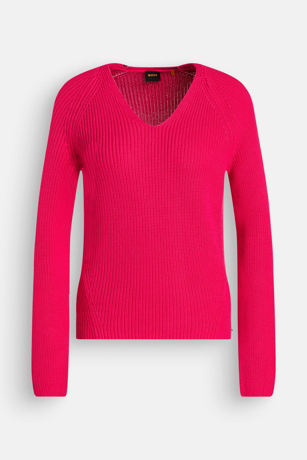 BOSS Strickpullover 'Fardin' rot, Bild 1