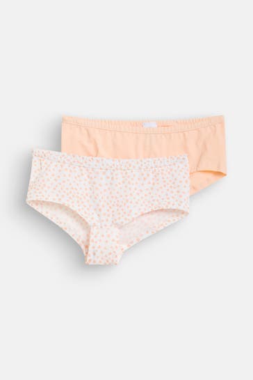 SANETTA 2er Pack Hipster apricot-gemustert