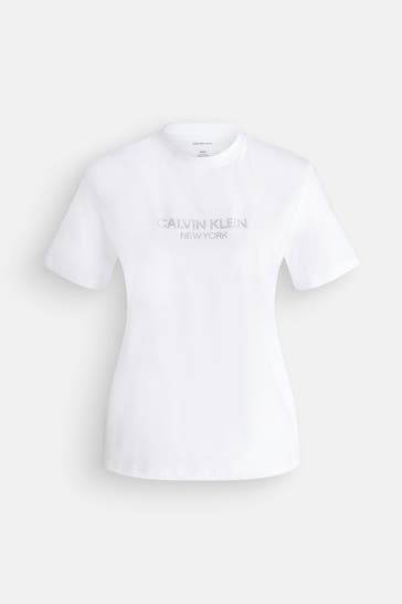 CALVIN KLEIN T-Shirt weiß