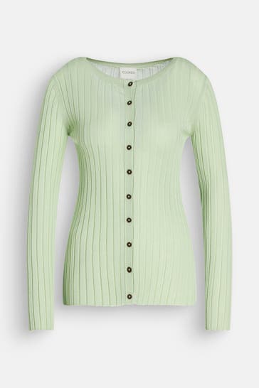 CLOSED Strickjacke pastellgrün