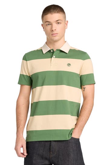 TIMBERLAND Polo-Shirt gestreift