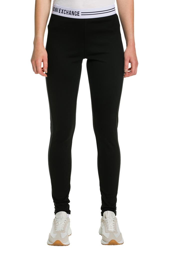 Leggings schwarz ARMANI EXCHANGE » günstig online kaufen Outletcity