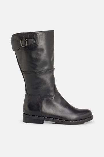 DONNA CAROLINA Stiefel 'Roxy Puddle' schwarz