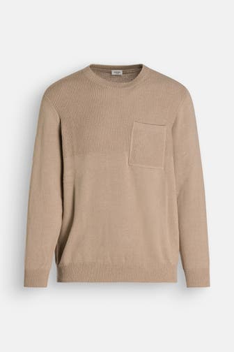 JOOP! Strickpullover 'Owin' taupe
