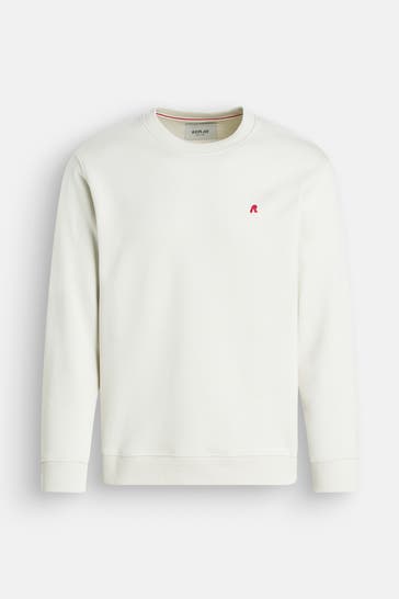 REPLAY Sweatshirt ecru