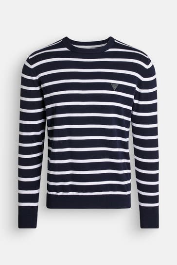 GUESS Strickpullover gestreift