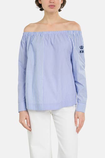 LA MARTINA Casual-Bluse gestreift