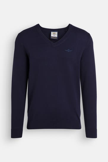 AERONAUTICA MILITARE Strickpullover navy
