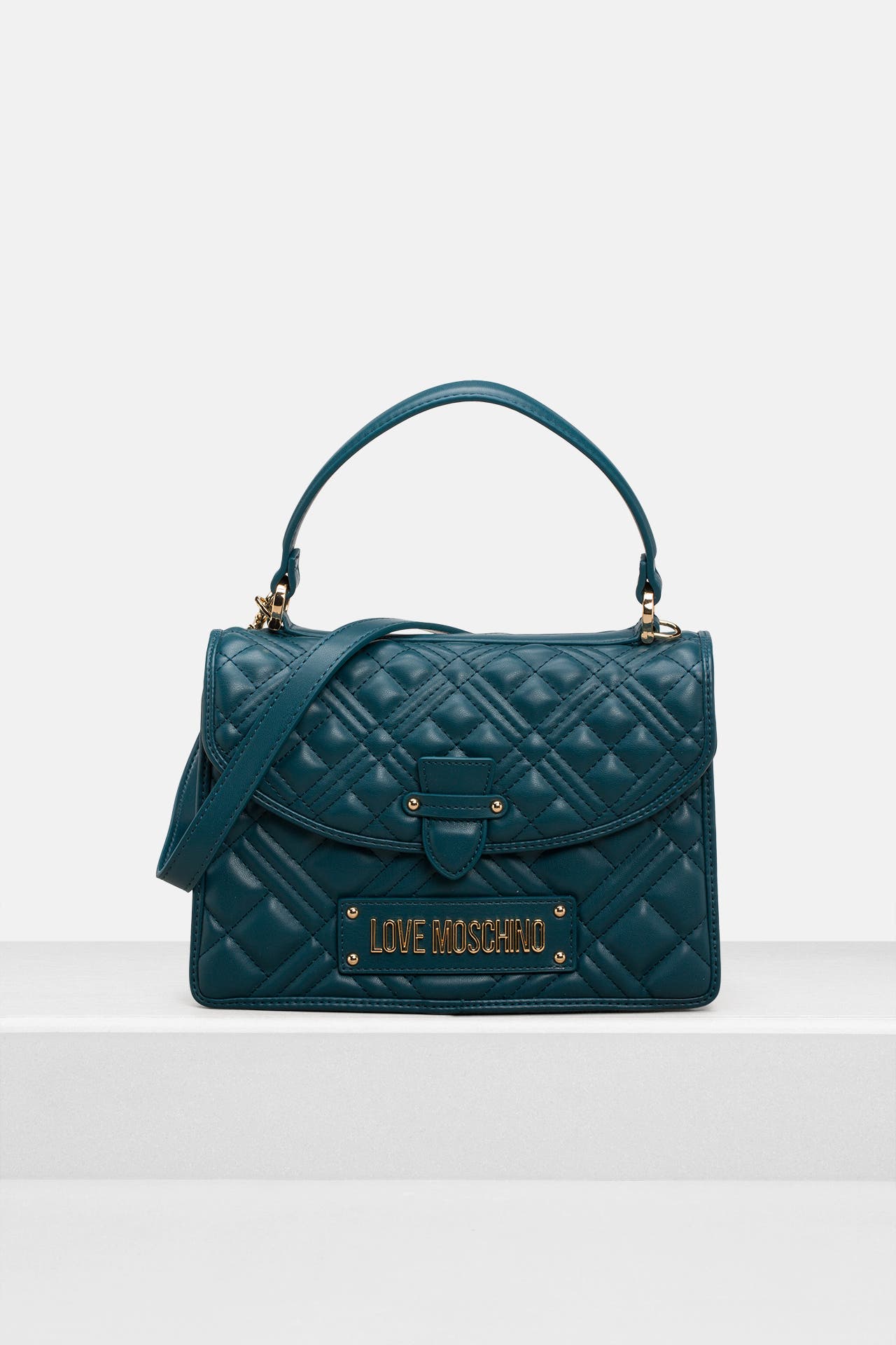 LOVE MOSCHINO Umhängetasche petrol, Bild 1
