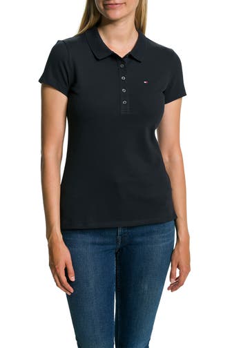TOMMY HILFIGER Polo-Shirt nachtblau